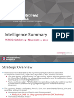 November 11 2020 - Intelligence Summary - RELEASE - R