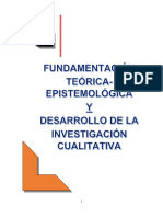 INTRODUCCIÓN A LA INV. CUALITATIVA Fundamentos Teorico-Epistemologicos y Desarrollo de La Invest Cualitativa