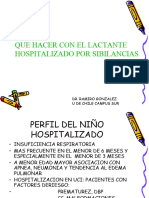 Que Hacer Con El Lactante Hospitalizado Por Sibilancias