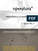 Temperatura y Calor