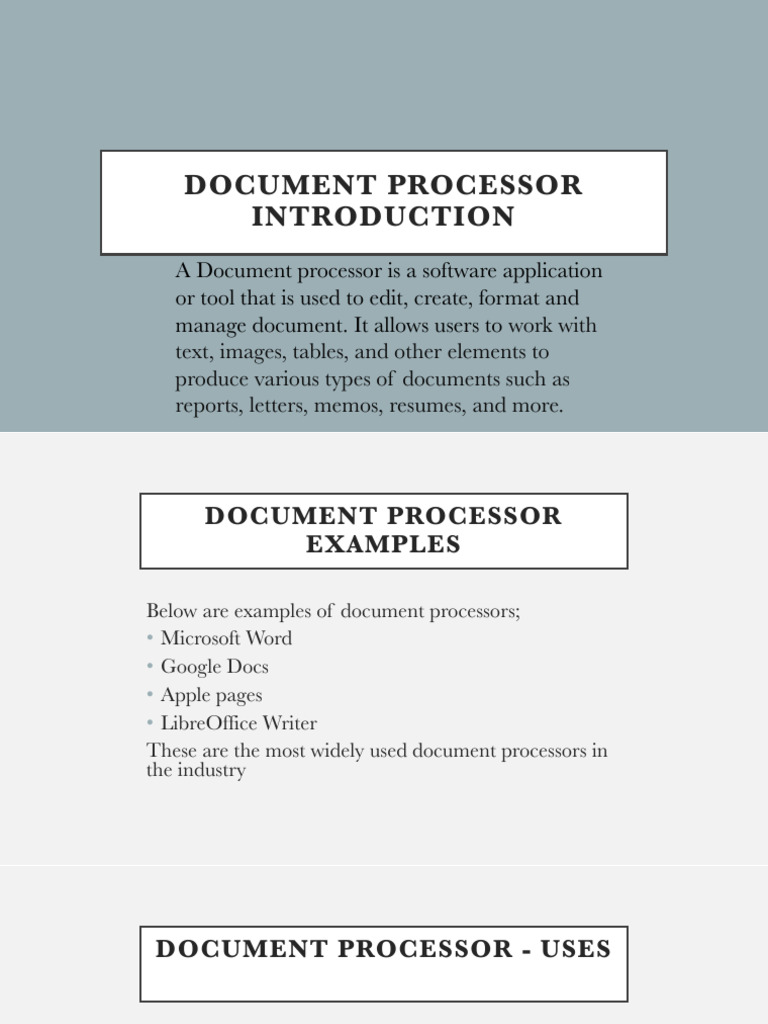WEEK 5 PRESENTATION Computer Literacy | PDF | Word Processor | Page Layout