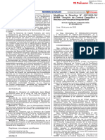 Modificación de La Directiva 134 SEC A Hechos Con Presunta Irregularidad 2188237-1