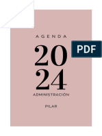 Documento A4 Agenda Planeador 2024 Sencillo Mininmalista Gris - 20240305 - 153516 - 0000