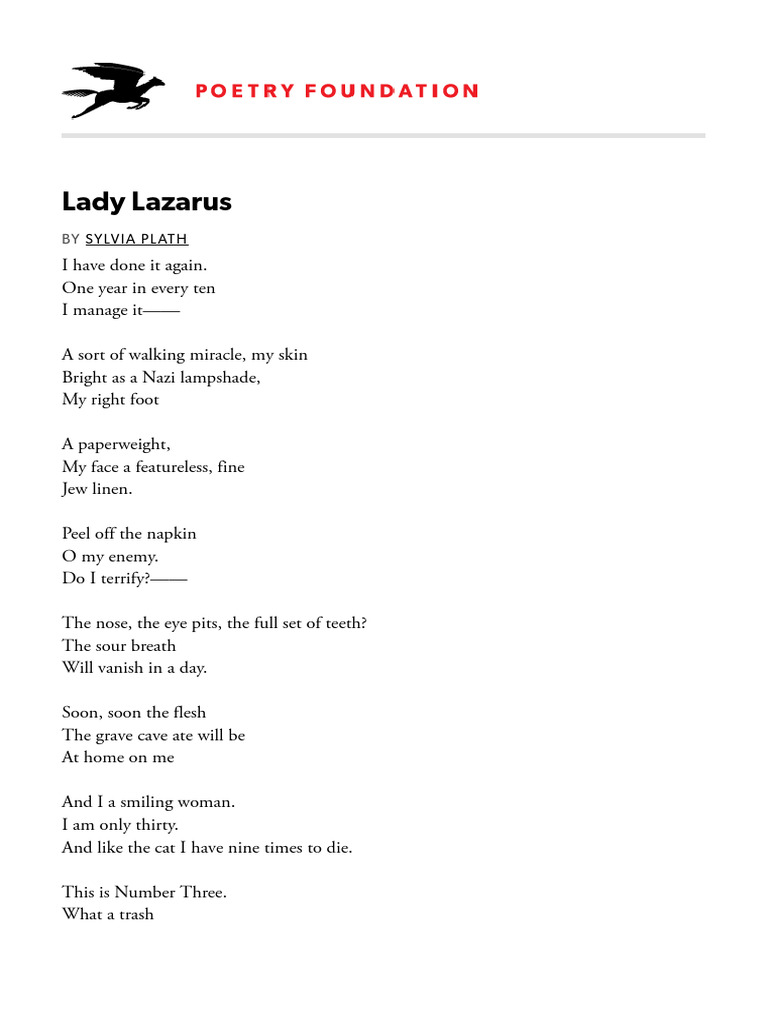 lady-lazarus-by-sylvia-plath-pdf-poetry-american-poetry