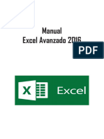 Manual Avanzado de Ms Excel 2016
