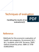 Lec 7 (Edit) Handling The Results of Economic Evaluations (2)