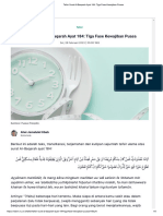 Tafsir Surat Al-Baqarah Ayat 184 - Tiga Fase Kewajiban Puasa