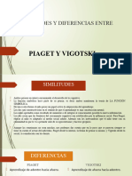 Comparacion Piaget Vigotski