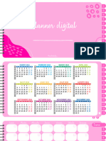 Planner Digital Paulistudy Rosado