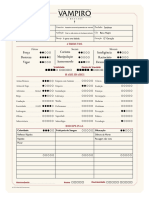 Ficha de Personagem V5 (Galápagos) (Editável)