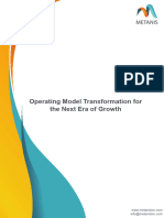 Operating Model Transformation v2019