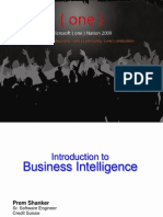 SQL01 - Introduction to Business Intelligence