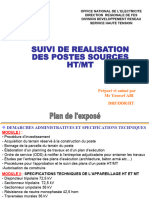 Suivi de Réalisation Des Postes Sources