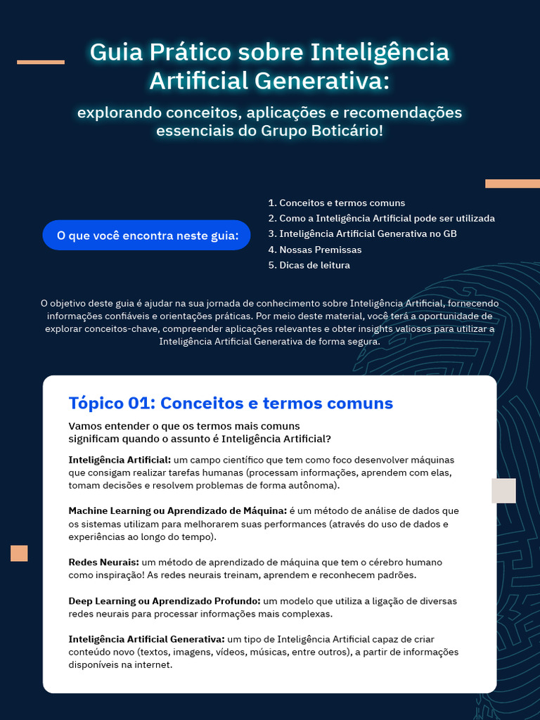 GUIA PRÁTICO Inteligência Artificial Generativa Explorando Conceitos ...