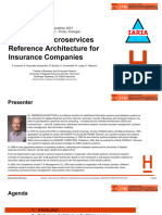 Microservices Reference Architecture for Insurance Companies