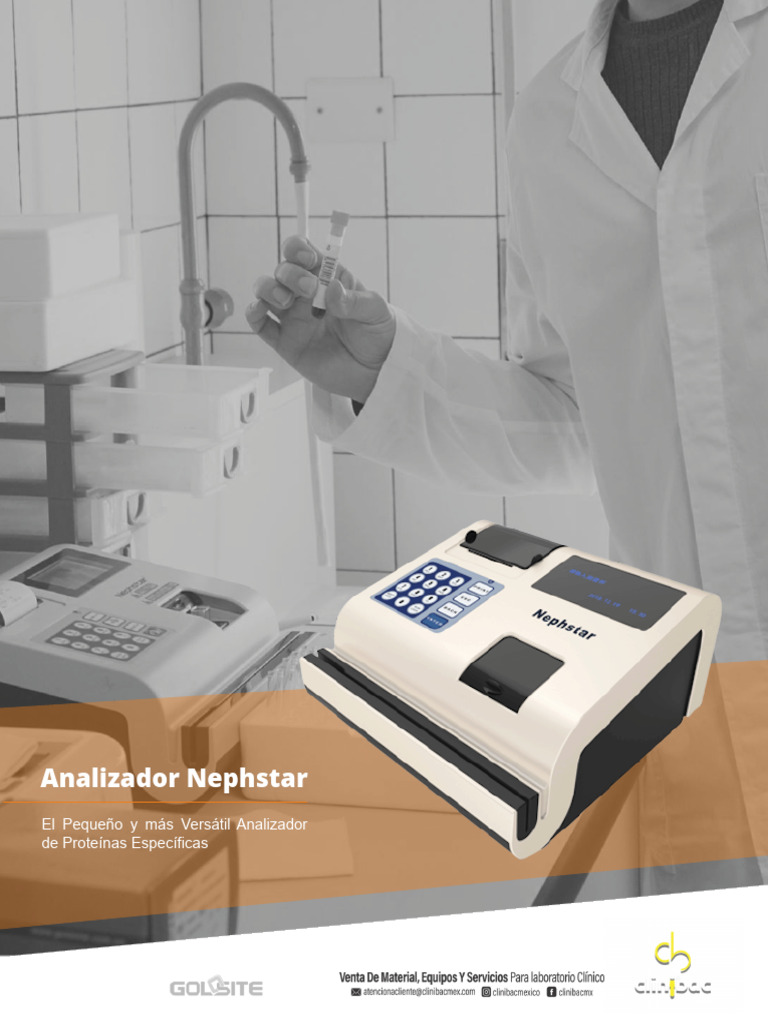Analizador Nephstar para Laboratorios | PDF | Especialidades Medicas
