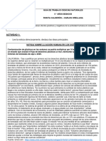 Guia de Trabajo Clase 2 Acción Humana en Los Océanos y Lagos