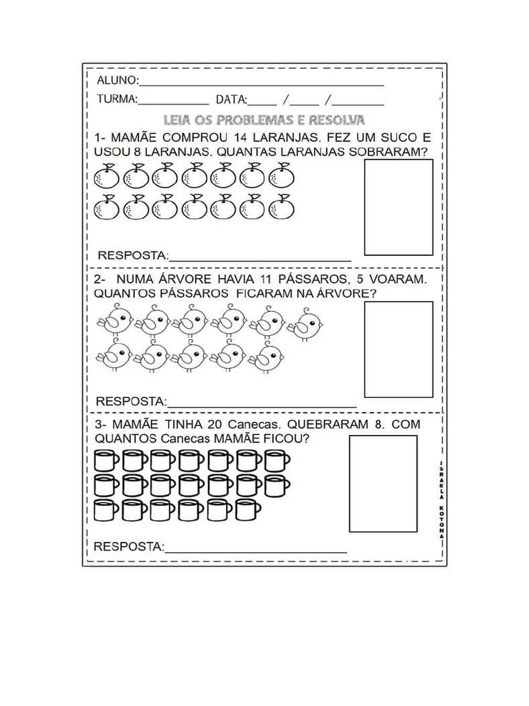Matematica 1 Ano Pdf