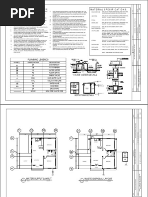plumbing dwg