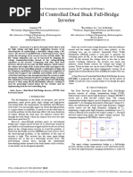 Feed Forward Controlled Dual Buck Full-Bridge Inverter