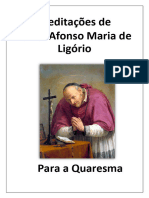 Meditações de Santo Afonso - Quaresma 2024
