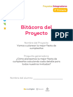 Bitácora - Proyecto Mayo - 2