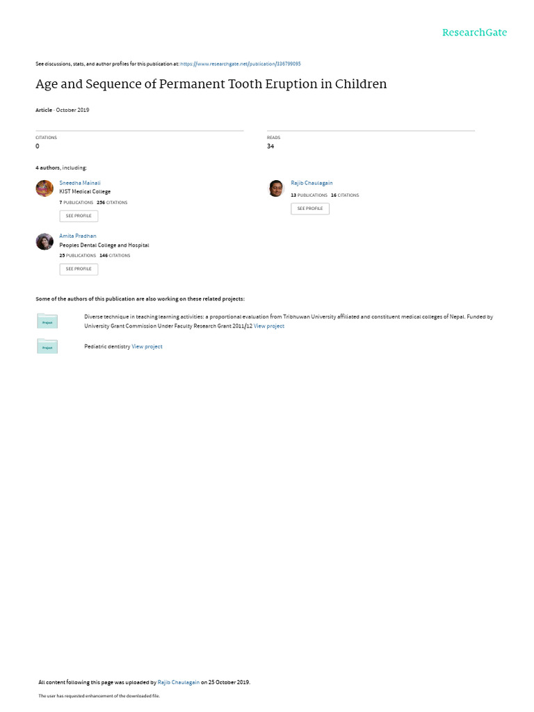 age-and-sequence-of-permanent-tooth-eruption-in-children-pdf-tooth