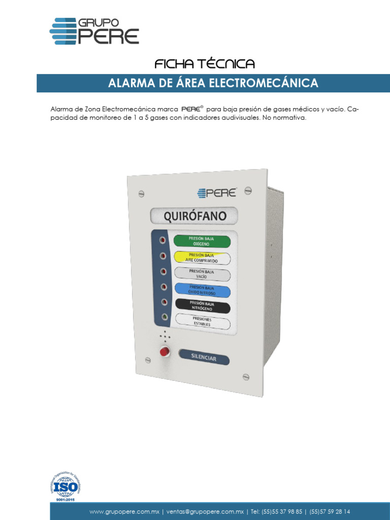 Alarma e | PDF | Bienes manufacturados | Electricidad