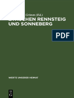 Zwischen Rennsteig Und Sonneberg Ergebnisse Der Heimatkundlichen Bestandsaufnahme in Den Gebieten Von Lauscha Steinach Schalkau Und Sonneberg Reprint 2021nbsped 9783112597163 9783112597156