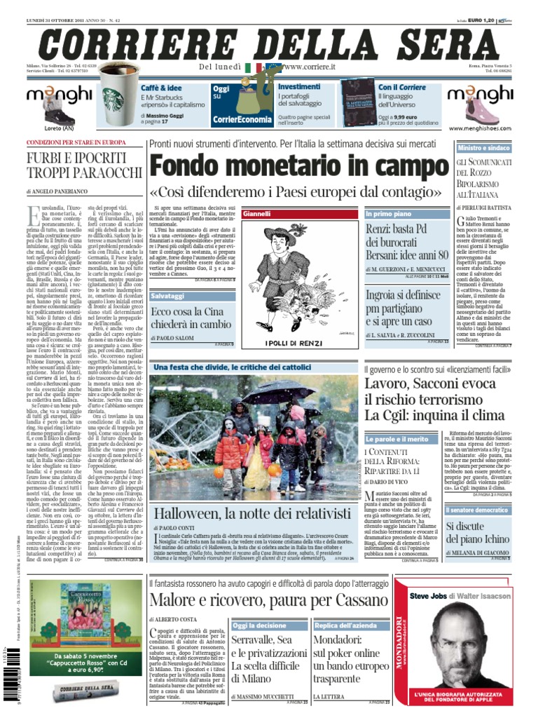 Prima Pagina Corriere Dello Sport: Italia Fischiata: 1-4 Con La Norvegia 17 11 2025