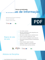 Sistemas de Informação: Curso Profissional Técnico de Multimédia