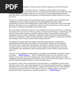 Objectives of The Study Thesis Example | PDF | Methodology | Thesis
