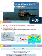 Kondisi Wilayah Indonesia Sebagai Poros Maritim Dunia