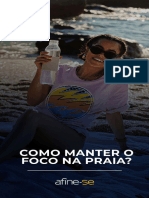 E-Book Como Se Manter Na Praia