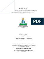 Makalah PRDOUK HALAL - Hukum Perlindungan Dan Persaingan Usaha