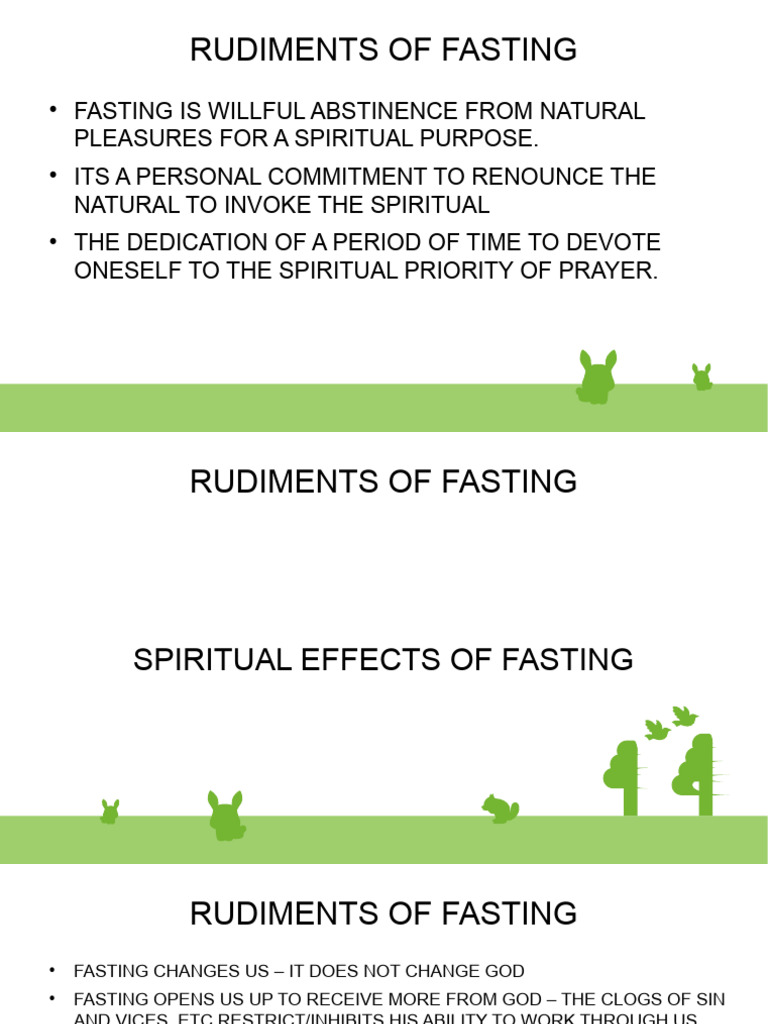 Benefits and Guidelines of Fasting | PDF | Fasting | Prayer