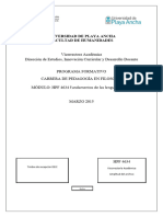 HPF 4634 Fundamentos de Las Lenguas Clásicas