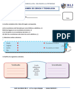 Examen de Ciemcia y Ambiente Diciembrecx