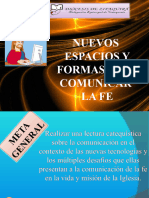 Nvos Espacios y Formas para Comunicar La Fe