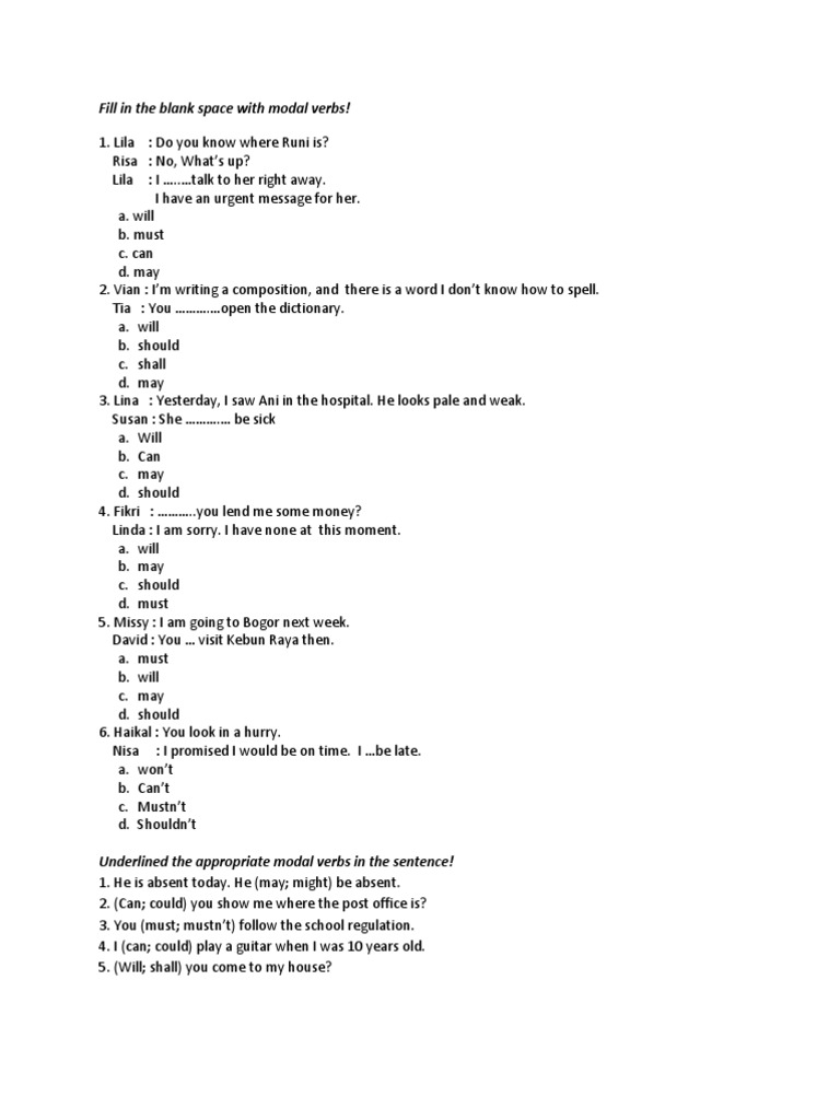 Latihan Soal Modal Ellipsis