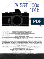 Manual Camara Minolta srt101 2