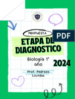 1 Año Biologia Actividades de Diagnostico