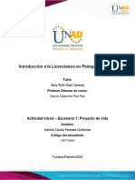 Anexo 1 - Formato 1 - Proyecto de Vida