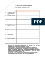 Daftar Ceklist Acc Seminar Proposal 2