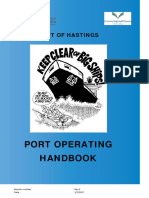 POH-OPR-PRO-001-Port of Hasting Operating Handbook - Rev 0-1