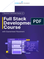 Full Stack Web Development Specialization v2 Brochure