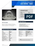 Campana Industrial LED 300W-SMD