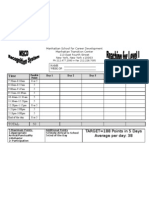 PBIS Chart- Individual - Level 1