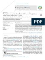 Thermophysical Properties of Nanofluids and Their Potential Applications in Heat Transfer Enhancement