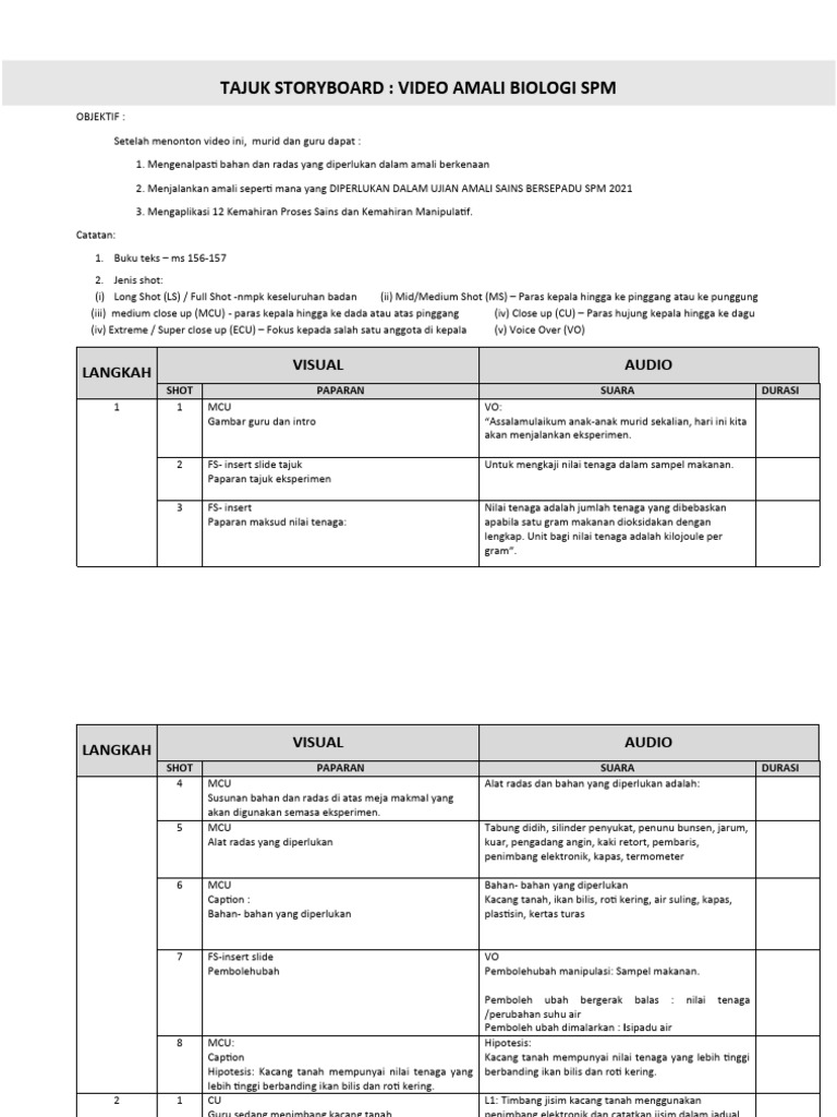 Exp storyboard pdf